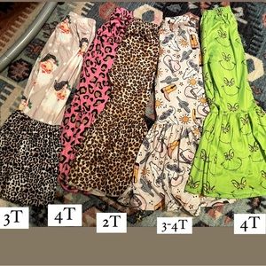 Toddler girl bell bottom bundle